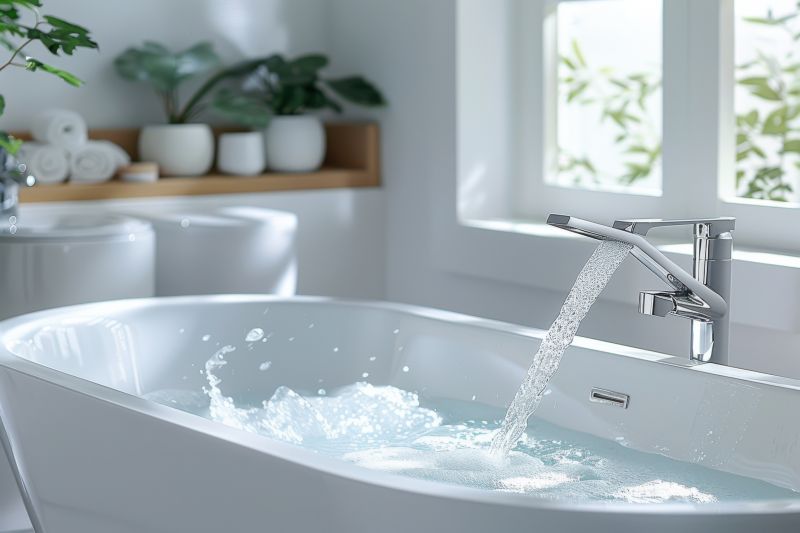 Design-Forward Bathtub Setup